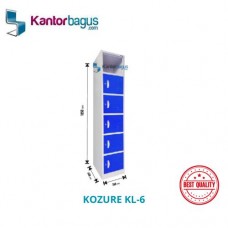 Locker 6 Pintu Kozure KL 6