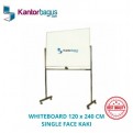 Whiteboard Saikou 120 x 240 cm Kaki Single Face 