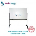 Whiteboard Saikou 90 x 120 cm Kaki Single Face 